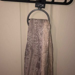 Cream to Brown Color Scarf